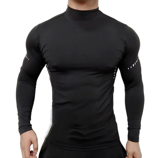 Men Compression Long Sleeve T-shirt