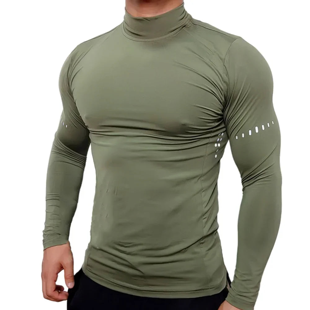 Men Compression Long Sleeve T-shirt
