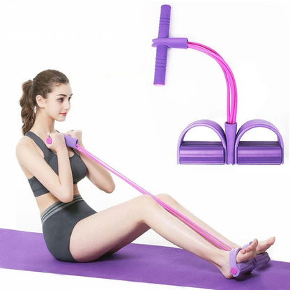 Pedal Resistance Band Elastic Pull Rope