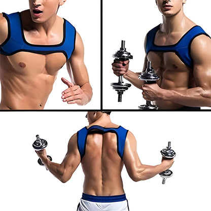 Men Fitness Chest Shoulder Brace