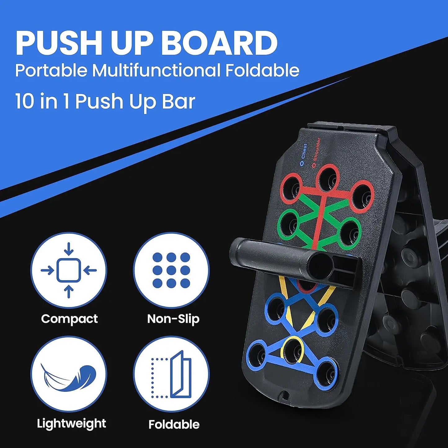 Portable Multifunctional Push-up Board Set