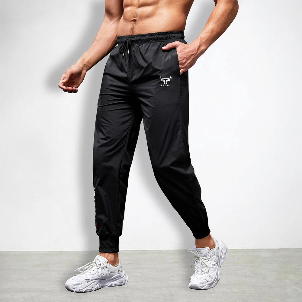 Men's Zipper Pocket Running Pants