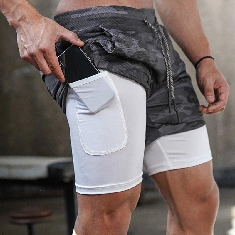 Men Running Shorts with Pocket - Fitmei