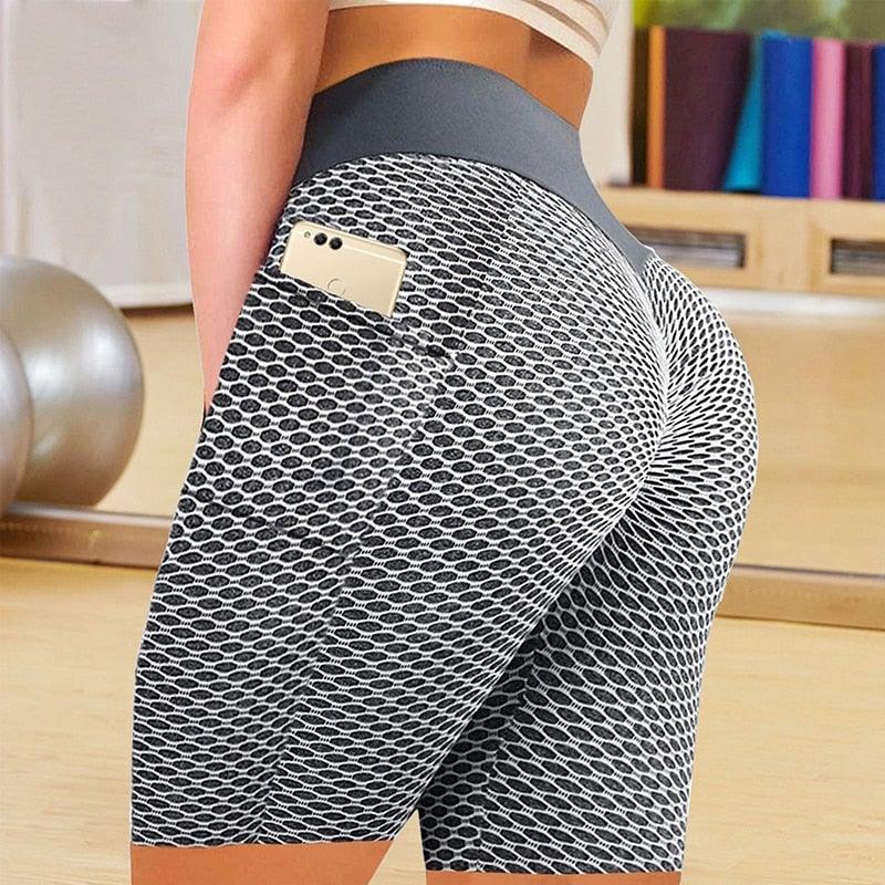Women Sport Shorts with Pockets Shorts - Fitmei